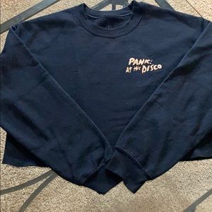 Panic! At The Disco Crop Sweatshirt